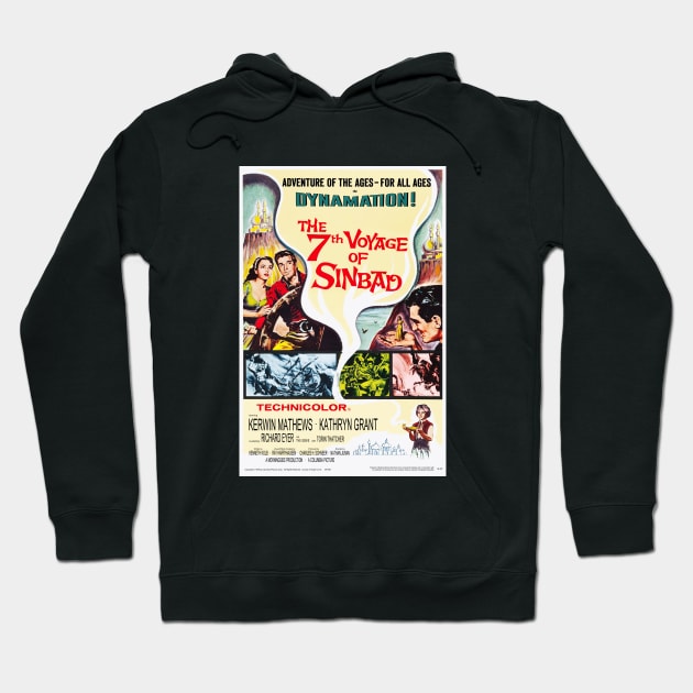 The 7th Voyage of Sinbad Hoodie by RockettGraph1cs